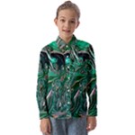 Malachite  Kids  Long Sleeve Shirt