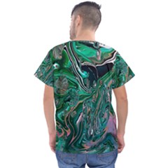 Men s V-Neck Scrub Top 