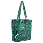 Malachite  Everyday Shoulder Bag with Pouch Bag