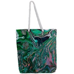 Full Print Rope Handle Tote (Large) 