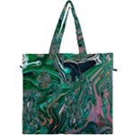 Malachite  Canvas Travel Bag