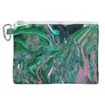 Malachite  Canvas Cosmetic Bag (XL)