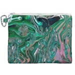 Malachite  Canvas Cosmetic Bag (XXL)