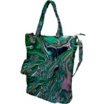 Malachite  Shoulder Tote Bag