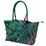 Malachite  Canvas Shoulder Bag