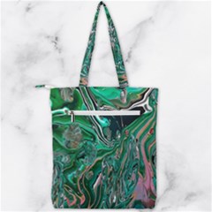 Double Zip Up Tote Bag 