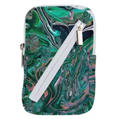 Malachite  Belt Pouch Bag (Small) from ArtsNow.com