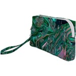 Malachite  Wristlet Pouch Bag (Small)