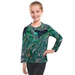 Malachite  Kids  Long Mesh T-Shirt