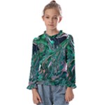 Malachite  Kids  Frill Detail T-Shirt