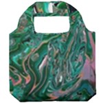 Malachite  Foldable Grocery Recycle Bag