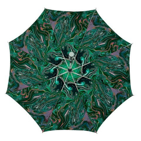 Malachite  Automatic Folding Umbrella with Case (Medium) from ArtsNow.com