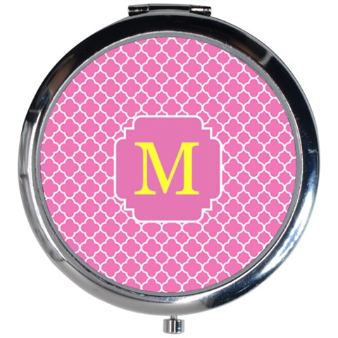 Moroccan Pattern Mini Round Mirror from ArtsNow.com