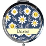 Smile Daisy Mini Round Mirror