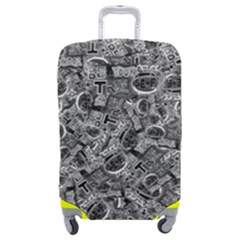 Be true be yourself typographic print pattern Luggage Cover (Medium) from ArtsNow.com