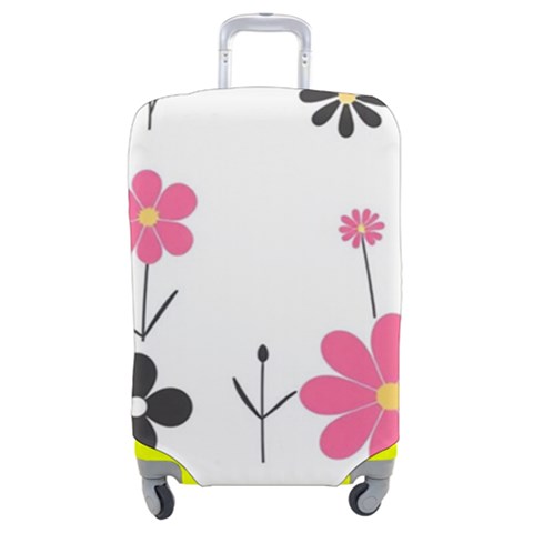 Minimalist Pattern With Simple Lines,flower And Shapes, Creating A Clean And Modern Luggage Cover (Medium) from ArtsNow.com