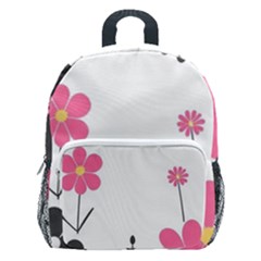 Kids  Age 5-10 Lightweight School Backpack with Side Pockets 