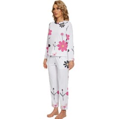 Womens  Long Sleeve Lightweight Pajamas Set 