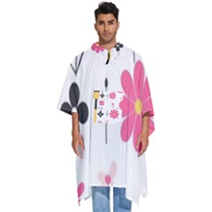 Men s Hooded Rain Ponchos 