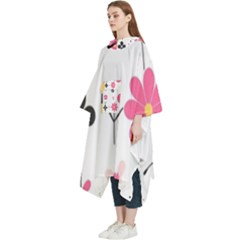 Women s Hooded Rain Ponchos 