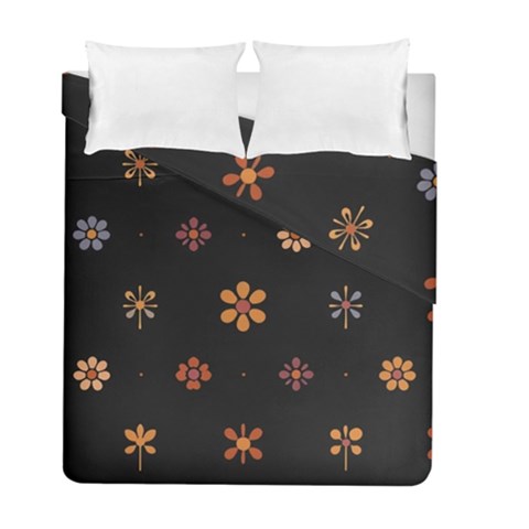 Minimalist Pattern With Simple Lines,flower And Shapes, Creating A Clean And Modern Duvet Cover Double Side (Full/ Double Size) from ArtsNow.com