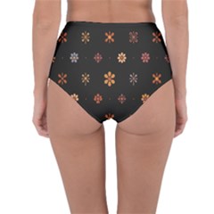 Reversible High-Waist Bikini Bottoms 