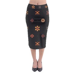 Midi Pencil Skirt 