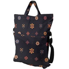 Fold Over Handle Tote Bag 