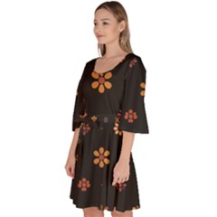 Velour Kimono Dress 