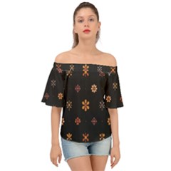 Off Shoulder Short Sleeve Top 