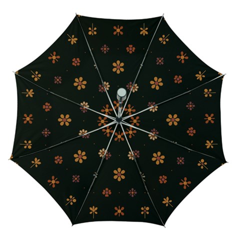 Minimalist Pattern With Simple Lines,flower And Shapes, Creating A Clean And Modern Automatic Folding Umbrella with Case (Medium) from ArtsNow.com