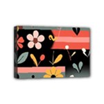  Minimalist Pattern With Simple Lines,flower And Shapes, Creating A Clean And Modern Mini Canvas 6  x 4  (Stretched)