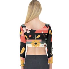 Long Sleeve Crop Top 