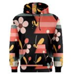  Minimalist Pattern With Simple Lines,flower And Shapes, Creating A Clean And Modern Men s Core Hoodie