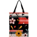 Zipper Classic Tote Bag 