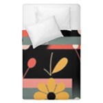  Minimalist Pattern With Simple Lines,flower And Shapes, Creating A Clean And Modern Duvet Cover Double Side (Single Size)