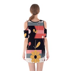 Shoulder Cutout One Piece Dress 