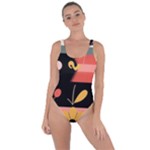  Minimalist Pattern With Simple Lines,flower And Shapes, Creating A Clean And Modern Bring Sexy Back Swimsuit