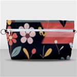  Minimalist Pattern With Simple Lines,flower And Shapes, Creating A Clean And Modern Handbag Organizer