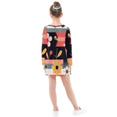 Kids  Long Sleeve Dress 