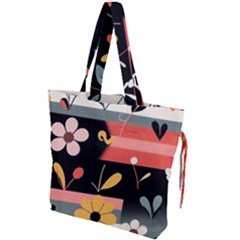 Drawstring Tote Bag 