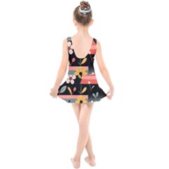 Kids  Skater Dress Swimsuit 