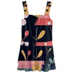  Minimalist Pattern With Simple Lines,flower And Shapes, Creating A Clean And Modern Kids  Layered Skirt Swimsuit