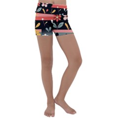 Kids  Lightweight Velour Yoga Shorts 