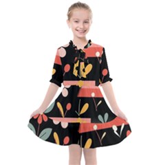 Kids  All Frills Chiffon Dress 