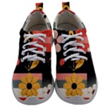  Minimalist Pattern With Simple Lines,flower And Shapes, Creating A Clean And Modern Mens Athletic Shoes