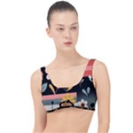  Minimalist Pattern With Simple Lines,flower And Shapes, Creating A Clean And Modern The Little Details Bikini Top