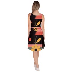 Knee Length Skater Dress With Pockets 