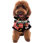  Minimalist Pattern With Simple Lines,flower And Shapes, Creating A Clean And Modern Dog Coat