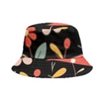  Minimalist Pattern With Simple Lines,flower And Shapes, Creating A Clean And Modern Bucket Hat